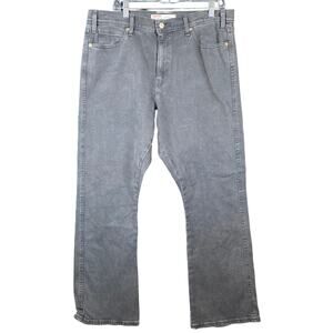 Levi Strauss Signature Women Jeans Black Heritage High Rise Kick Boot Stretch 16